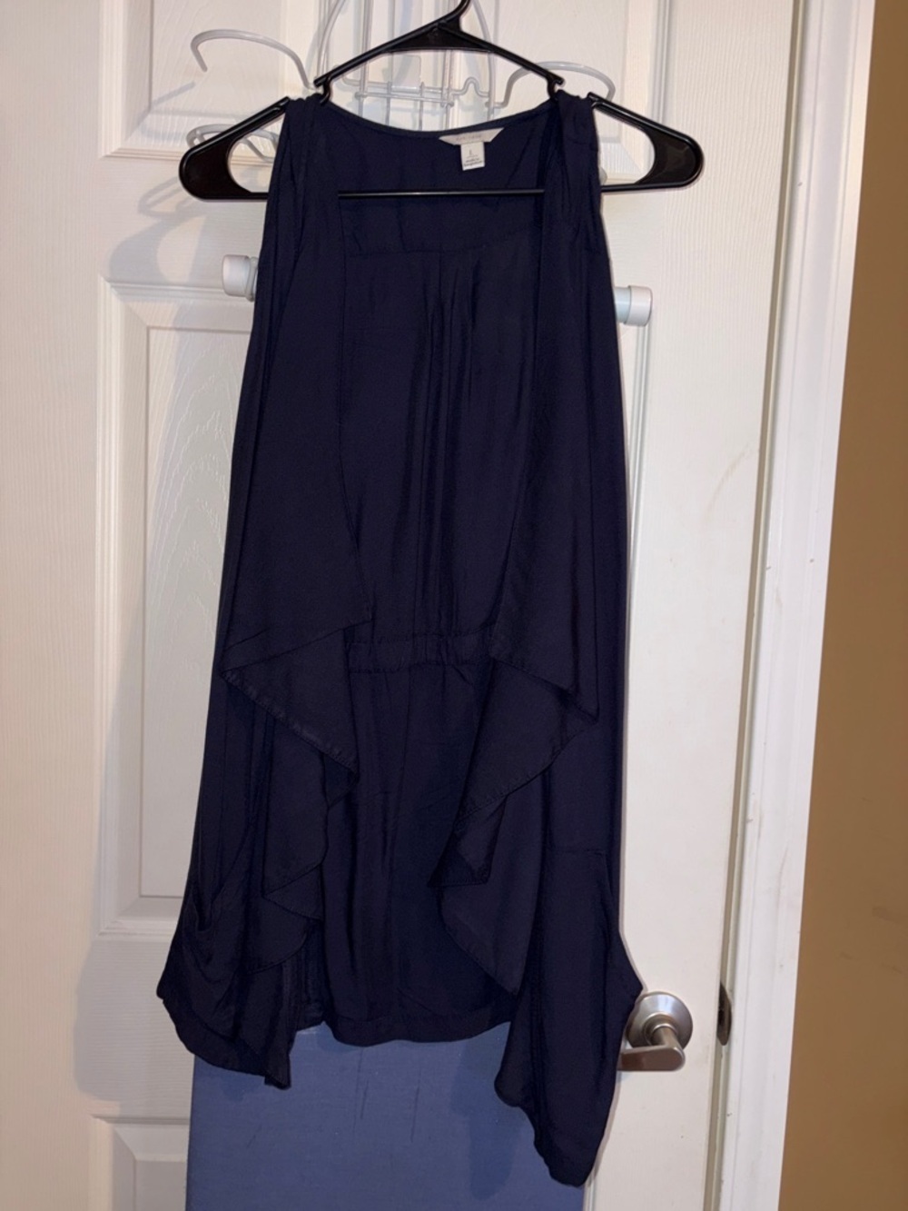 Cato Layered Navy Blue Women's Vest